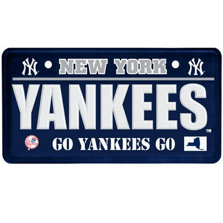 MLB - New York Yankees License Plate Sign