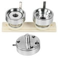 thumbnail image 3 of Ymiko Button Mould 32mm DIY Aluminum Alloy Interchangeable Die Mould For Button Maker, 3 of 8