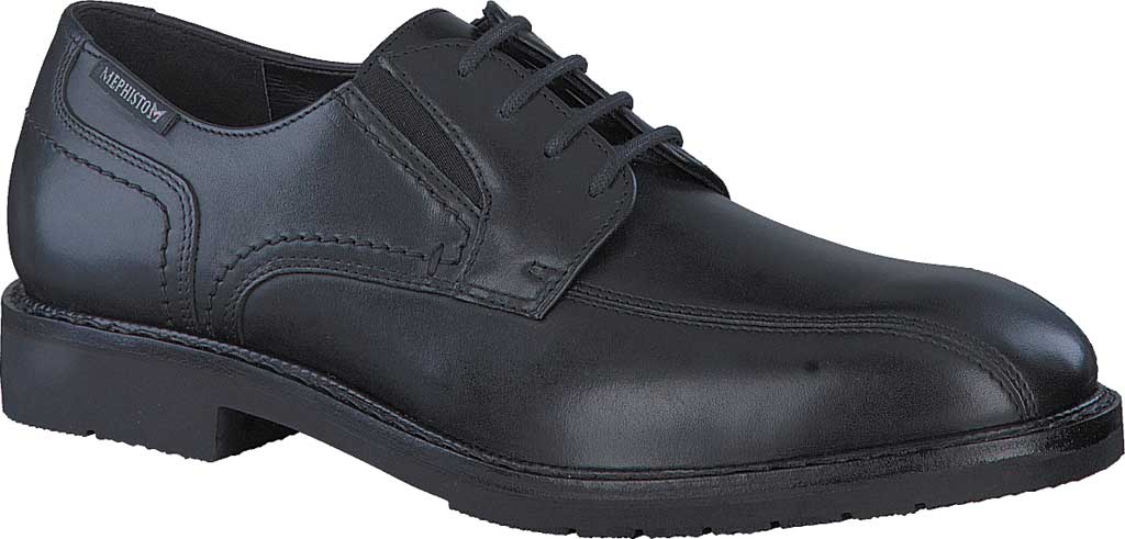 Men's Mephisto Nelson Bicycle Toe Shoe Black Antica Smooth Leather 9 M - image 1 of 6