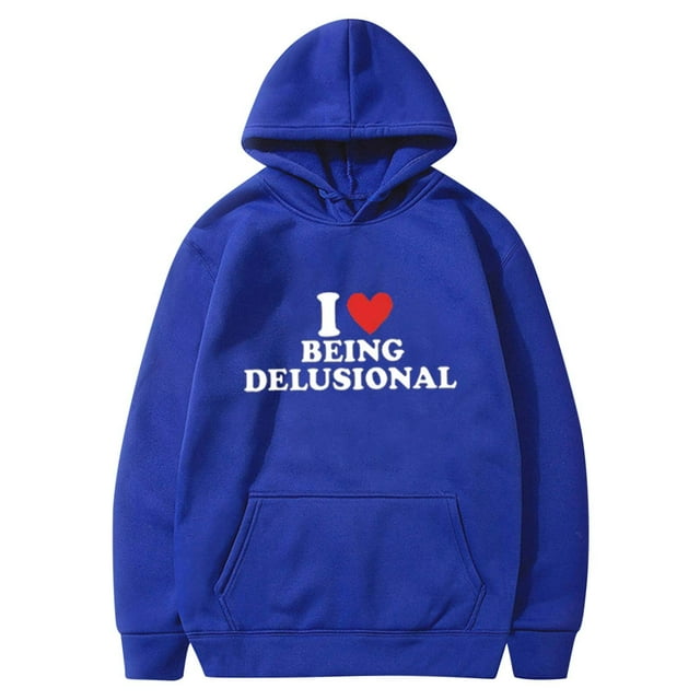DPTALR Manteau Chandail à Capuche en Molleton à Poche à Imprimé pour Couple de la Saint-Valentin