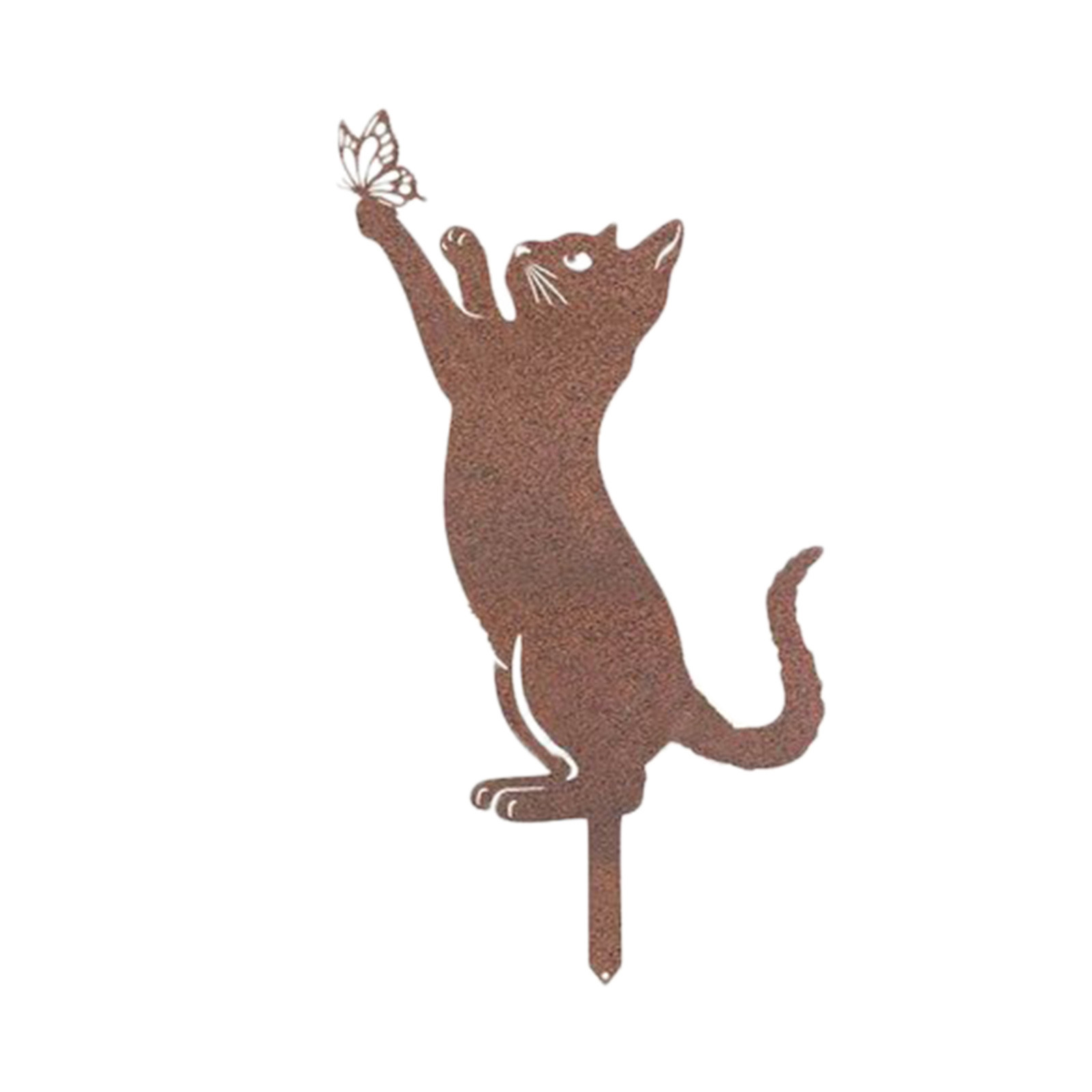 VOSS Garden Cats Arts 3 Pack Outdoor Yard Decor Metal WeatherResistant