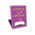 thumbnail image 3 of I Put a Spell on You Novelty Sign, Metal Wall Decor - 10x14 inches, 3 of 4