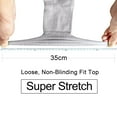 thumbnail image 3 of Busy Socks Ladies Thin Loose Fit Diabetic Socks with Seamless Toe,Medium,4 Pack,Gray, 3 of 7