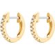 thumbnail image 4 of Aretes de brazalete chapados en oro con circonitas cúbicas JAMW Sencillez, 4 of 5