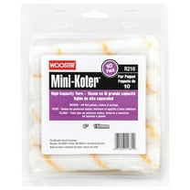 Wooster Paint Roller Cover,1/4" dia. Core,PK10 R116-6