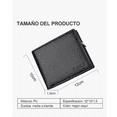 thumbnail image 4 of Cartera  Xtellar De Cuero Con Monedero Cierre Para Hombre Minimalista, 4 of 4