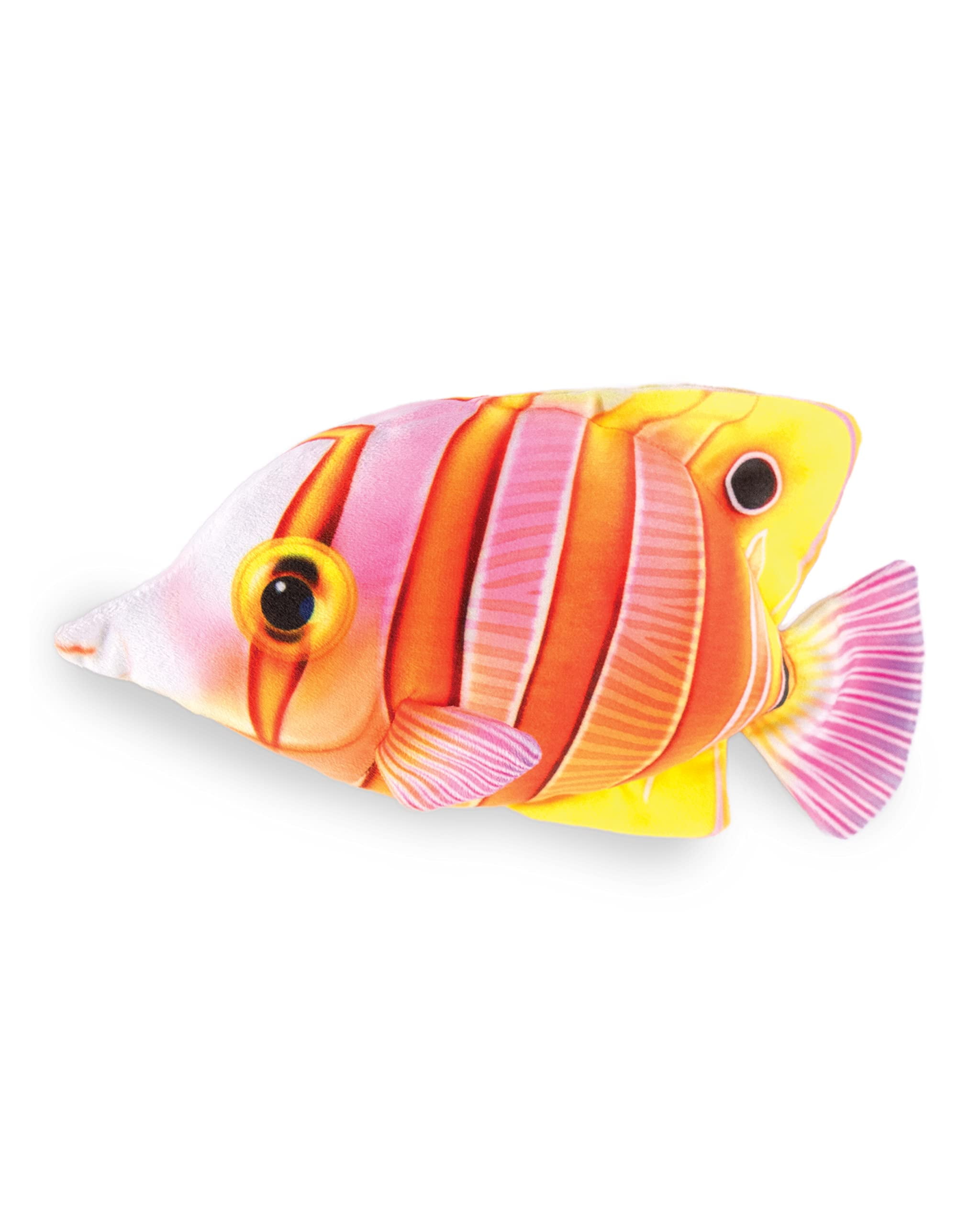 Realistic Arowana Plush Toy - 13 Inch Stuffed Fish, Ocean Animal Soft Toy For Kids & Collectors