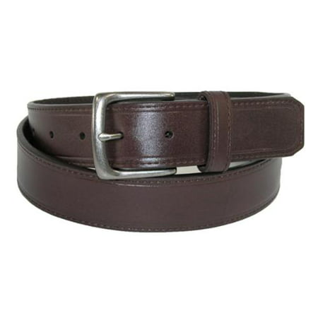 Sharp Men's Leather 1 1/4 Inch Casual Security Money Belt - Walmart.com