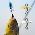 thumbnail image 6 of Necvior 10Pcs Stainless Spinnerbait Props Plug Casting Fly Propeller Spinnerbait DIY Fishing Lures Topwater Fishing Lures, 6 of 10