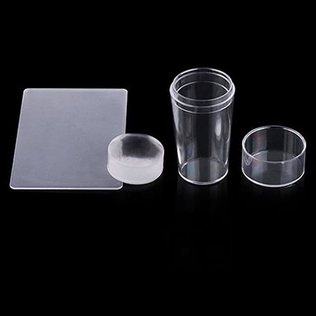 Lubelski Women DIY Nail Art Stamping Stamper Scraper Image Plate Transfer Manicure Tool