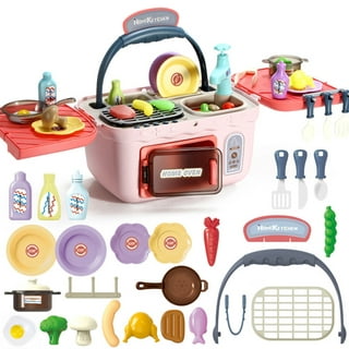 20PCS Multi-functional Induction Kitchen Cooking Set DIY Children's Play  House Toy Food Recognize Change Color Toys Kids Gifts