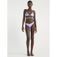 thumbnail image 2 of No Boundaries Juniors’ Rhinestone V-Front Bikini Bottoms, Sizes XS-XL, 2 of 5