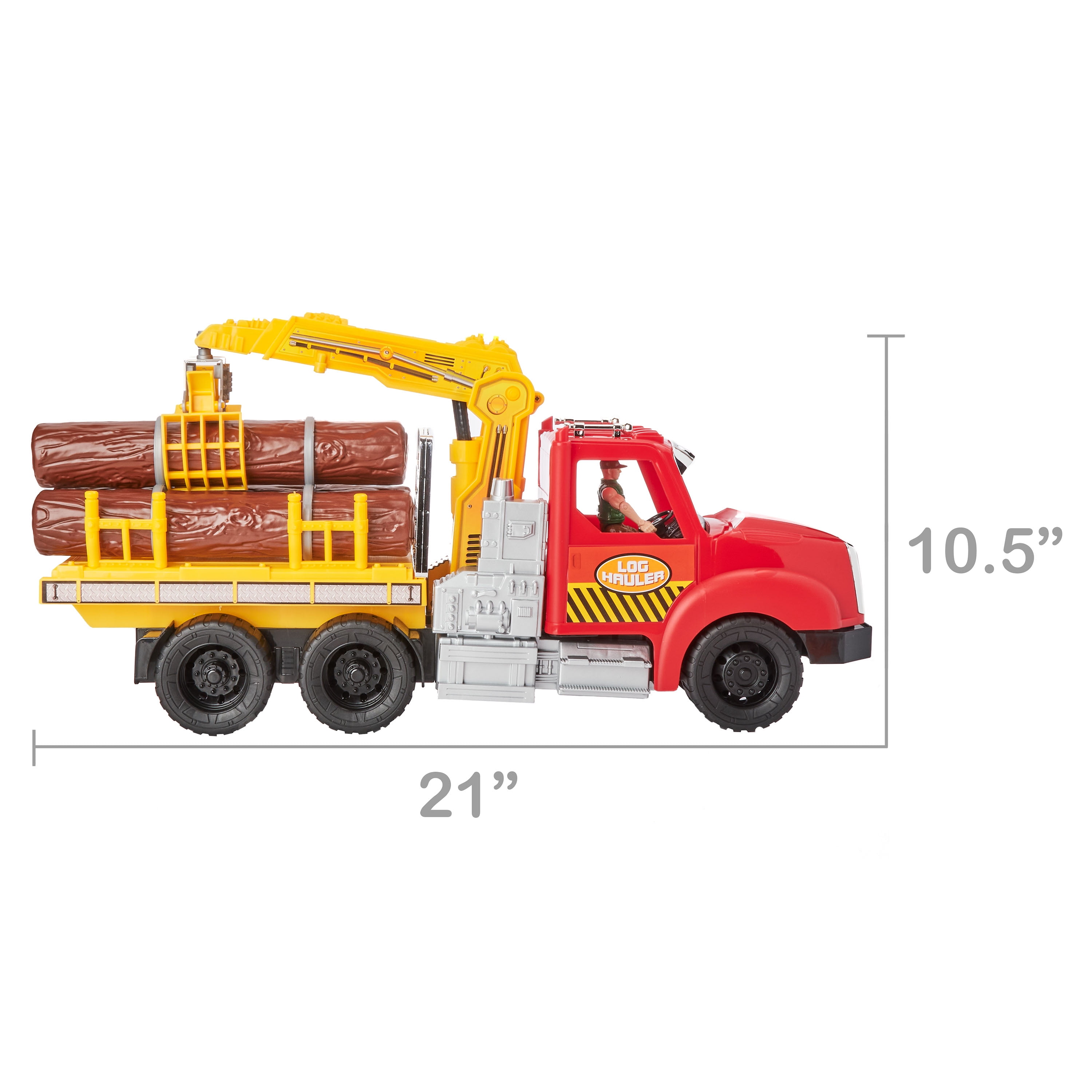 logging truck toy walmart