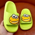 thumbnail image 2 of XXWXYD Dinosaur Aqua Slippers for Toddlers - Quick-Dry Water Shoes for Kids Non-Slip Shower Sandals Summer Pool Beach Slippers with Cloud Sole, 2 of 9