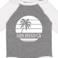 thumbnail image 4 of Inktastic San Diego California Beach Boys or Girls Long Sleeve Baby Bodysuit, 4 of 5