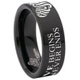 thumbnail image 6 of Family Love Tungsten Carbide Ring, 6 of 9