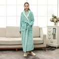 Women's Thickened and Extended Womens After Shower Robe Plus Size
