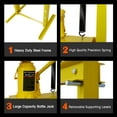 thumbnail image 5 of Air Hydraulic Press, 20 Ton Capacity, H-Frame Hydraulic Garage/Shop Floor Press with Stamping Plates, Hand Pump and Hydraulic Piston, Hydraulic Press, Wheel Bearing Press, 5 of 5