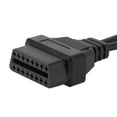 thumbnail image 2 of Cable adaptador de diagnóstico de 12 pines OBD1 a 16 pines OBD2 de 20 cm/7,9 pulgadas apto para Mitsubishi, 2 of 12