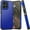 Classic Blue, variant on For Motorola Edge 2025 (Original Series) Tough Strong Shockproof Hybrid in Slide-Out Package - Classic Blue