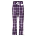thumbnail image 2 of Women's Boxercraft  Purple Kansas State Wildcats Haley Flannel Pants, 2 of 3