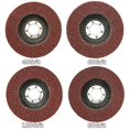 thumbnail image 2 of ziyahi 12Pcs 4.5/115mm Mixed Grit Flat Flap Discs for Angle Grinder Sanding Grinding, 2 of 4