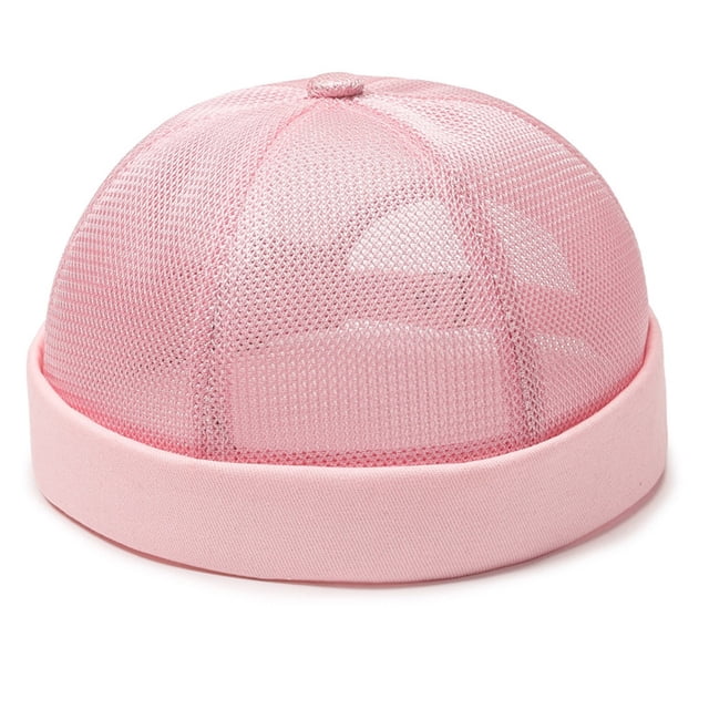 Men Solid Cap Mesh Quick Drying Adjustable Breathable Sport Outdoor Hip Hop Cap