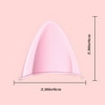 thumbnail image 3 of Helmet Accessories 2Pcs Silicone Cat Ears With Tapes Cute Helmet Accessories For Helmet Ski Helmet Motorcycle Helmet Helmet Not Included, 3 of 8