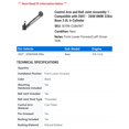 thumbnail image 2 of Control Arm and Ball Joint Assembly 1 - Compatible with 2007 - 2008 BMW 328xi Base 3.0L 6-Cylinder, 2 of 2