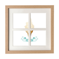 thumbnail image 1 of Crema blanca paletas helados Pantalla de escritorio de pared de marco 4 aperturas, 1 of 4