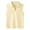 Yellow, variant on lnmuld Girls Solid Color Sleeveless V-Neck Polo Shirt Color:Navy,Size:11-12 Years