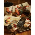 thumbnail image 2 of Gilded Rooster Canister Set 3 pc., 2 of 2