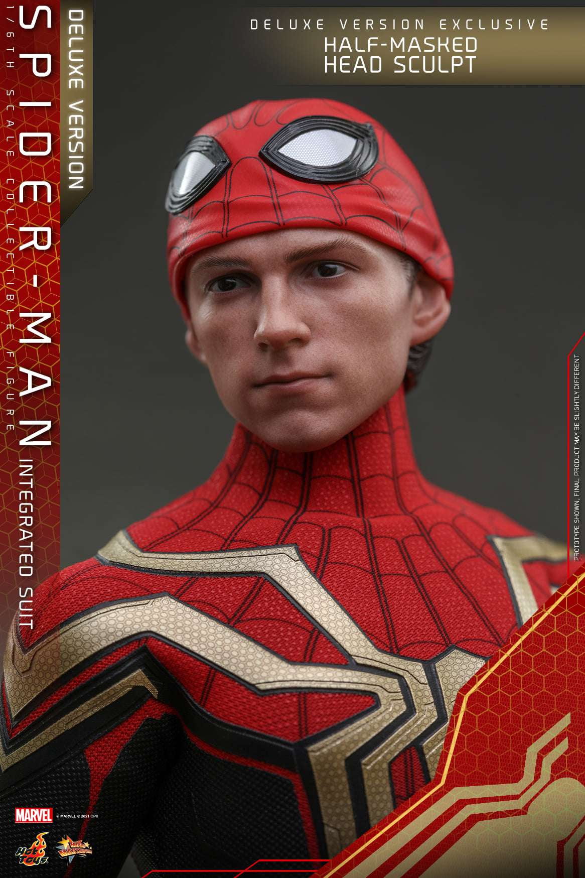 Sideshow Collectible Spider-Man Action Figure, Multi-Color