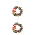 thumbnail image 4 of Injueey Guirnalda de Navidad artificial colgante simulación temática guirnalda de Navidad decoración reutilizable ornamento fotografía tipo tipo 6 2Conjunto, 4 of 6