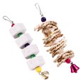 thumbnail image 4 of 2Pcs Pet Bird Parrots Toy Bite Resistant Teeth Grinding Chewing Hanging Stones, 4 of 9