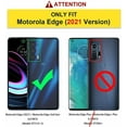 thumbnail image 2 of for Moto Edge 2021 Motorola Edge 5G UW Phone Case Dual Layer Full-Body Drop Resistant Shockproof Case with Built In Screen Protector, 2 of 4