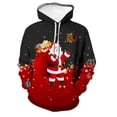 thumbnail image 3 of Sudadera con capucha navideña con estampado 3D para hombre, informal, con diseño de Papá Noel, nueva sudadera con capucha y sudaderas, jerséis holgados de gran tamaño con gráficos para hombre, 3 of 5