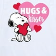 thumbnail image 3 of Peanuts - Snoopy Hugs And Kisses  - Toddler And Youth Short Sleeve Graphic T-Shirt, 3 of 6