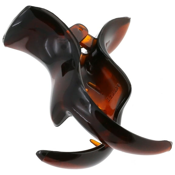 Camila Paris CP2423 French Hair Clip for Women, 2 Teeth Ponytail Holder, Tortoise Shell, Girls Hair Claw Clips Jaw Fashion Styling Hair Accessories for Women, Strong Hold No Slip Grip, Made in France