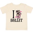 thumbnail image 3 of Inktastic I Love Ballet Quote Ballerina Dancer Girls Baby T-Shirt, 3 of 5