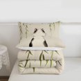 thumbnail image 6 of jejeloiu 3D Cartoon Animal Cat Queen Comforter Set Kids,Japan Minimalist Style Bedding Comforter Set,Reversible,3-Piece, 6 of 8