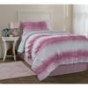 Mainstays Kids Ruched Tie Dye Bed in a Bag Bedding Set