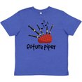 thumbnail image 3 of Inktastic Bagpiper Kids Future Piper Youth T-Shirt, 3 of 5