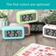 thumbnail image 5 of Reloj despertador electrónico silencioso, personas perezosas, ansiosas por dormir, Led, despertador inteligente sensible a la luz, 5 of 5