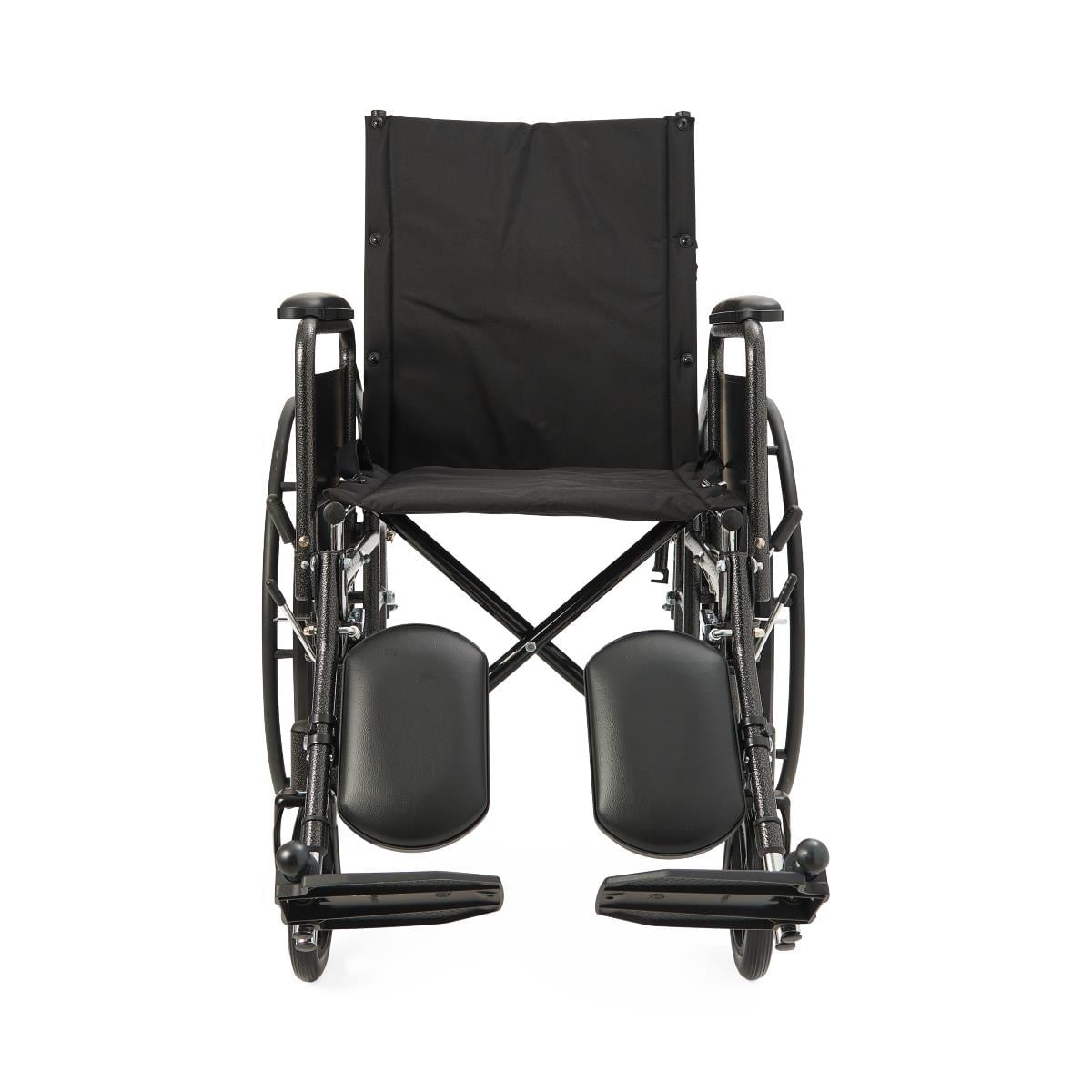 Medline 18" Reclining Wheelchair with Full-Length Armrests and Elevating Legrests, Reclines 90-180 Degrees, 300 lb Weight Capacity