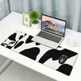 thumbnail image 6 of Heduofu Keyboard Wrist Rest and Mouse Pad with Wrist Support Ergonomic Coaster,Memory Foam,Easy Typing Pain Relief,Large XL Desk Mat Cute Cow Print 31.5x11.8 in, 6 of 6