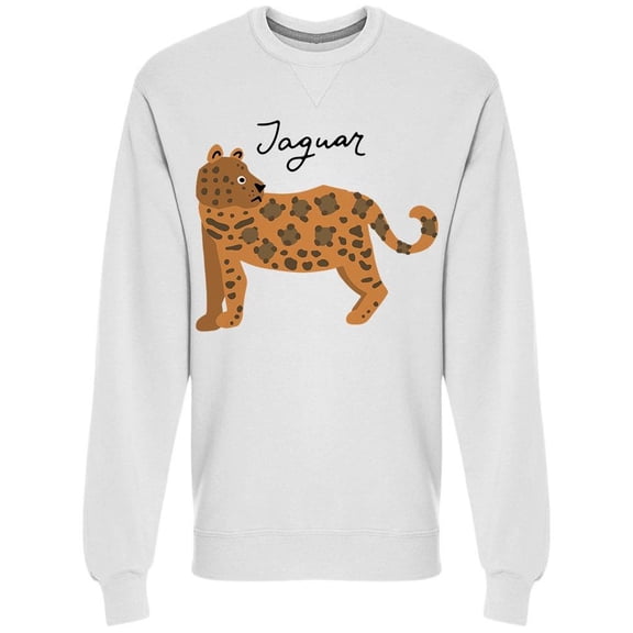 South America Jaguar Sweatshirt Men -Image by Shutterstock, Male Medium