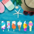 Ongmies Room Decor Clearance Gifts Unfinished Ice Wood Cutouts Summer