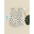 thumbnail image 2 of Bagilaanoe Toddler Baby Girl Summer Rompers Print Sleeveless Bodysuits 6M 12M 18M 24M 3T Kids Casual One Piece Short Jumpsuit, 2 of 8