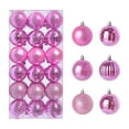 thumbnail image 2 of 26 Pcs Christmas Ornaments Shatterproof Balls 1.57/1.97/2.36 Inch Mini Christmas Tree Decorations with Hanging Loop for Xmas Holiday Party Wedding Wreath Home Indoor Outdoor Decor, 2 of 6